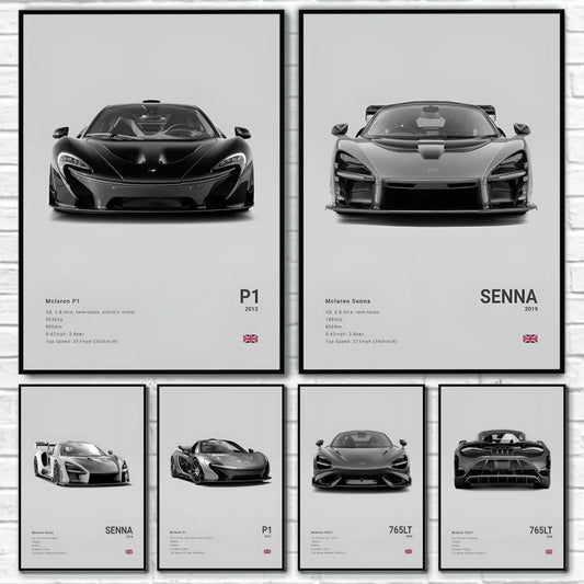 McLaren Car Posters