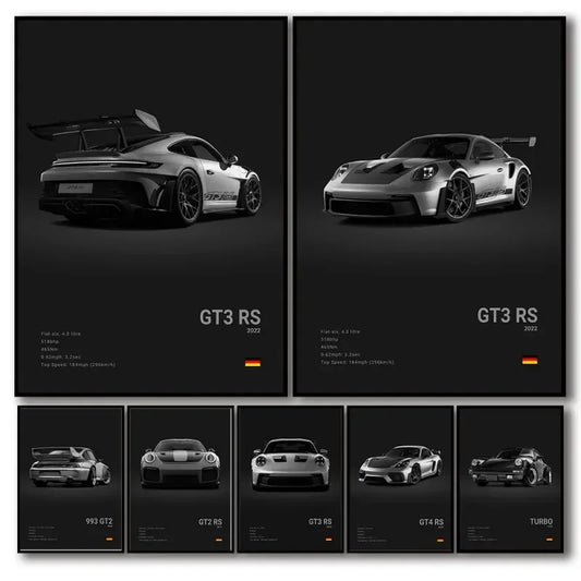 Porsche Car Posters