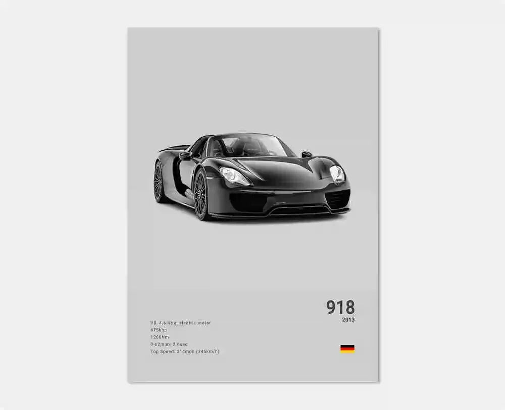 Porsche Car Posters