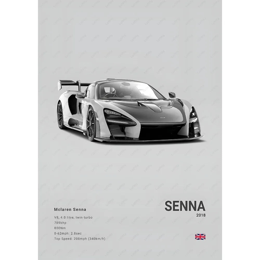 McLaren Car Posters