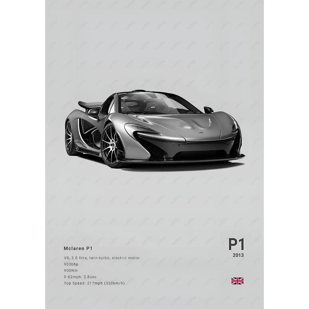 McLaren Car Posters