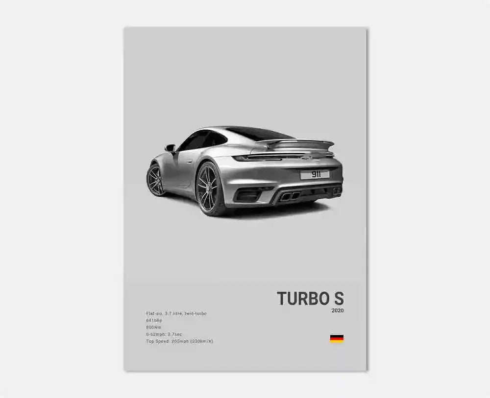 Porsche Car Posters