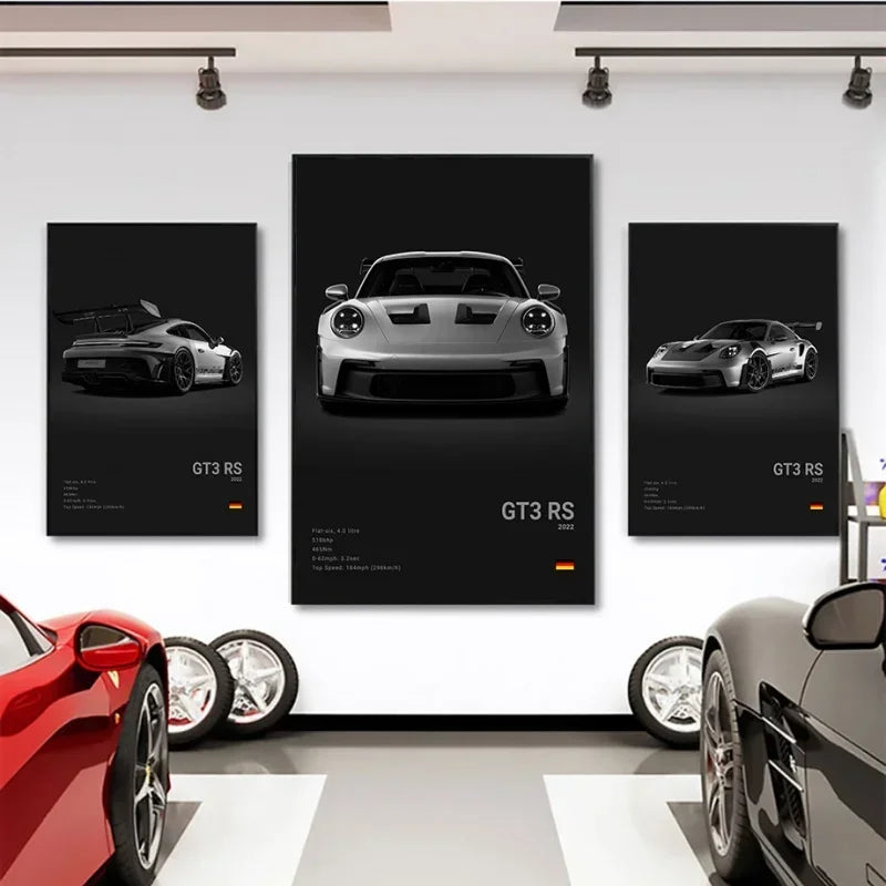 Porsche Car Posters